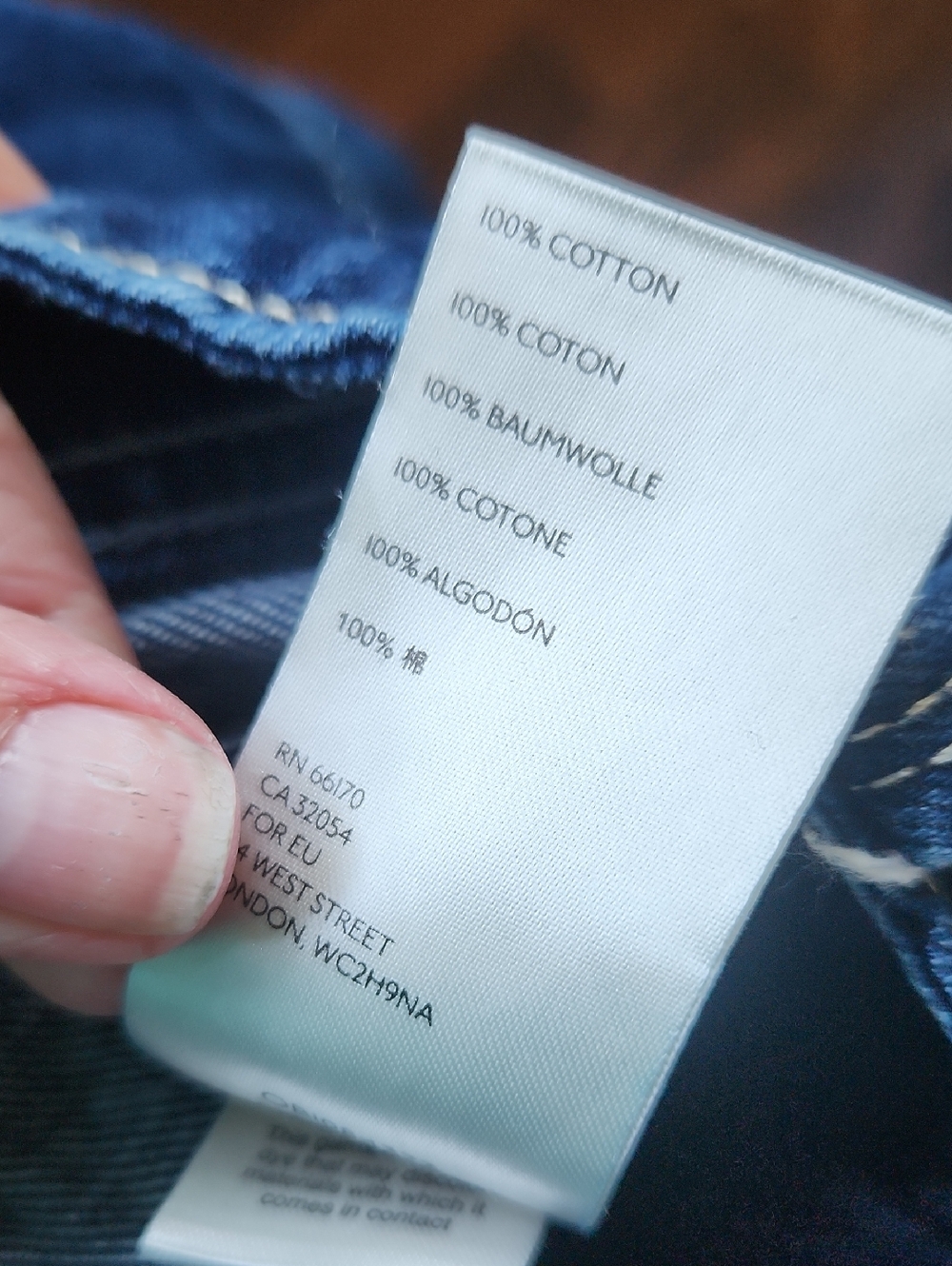 We The Free Button Fly Wide Leg Jeans Size 28 - Picture 13 of 14